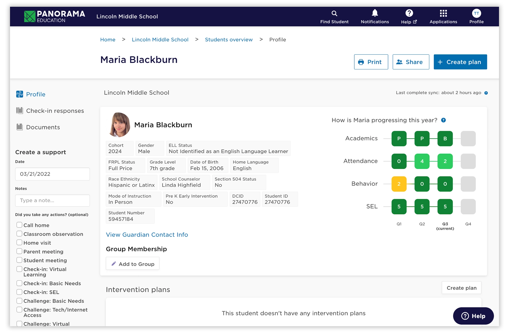 DS-Individual Student Profile - Aug 2023